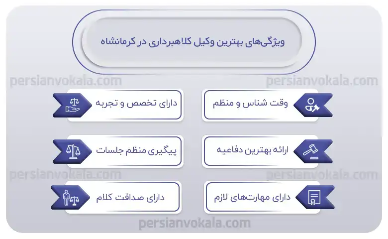اینفوگرافیک بهترین وکیل کلاهبرداری در کرمانشاه